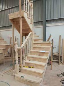 Legno di Quercia rossa In Legno Scala Balaustra e Pilastro Corrimano Scale Battistrada Passi Raiser Caposcala Postale - Product Image 6