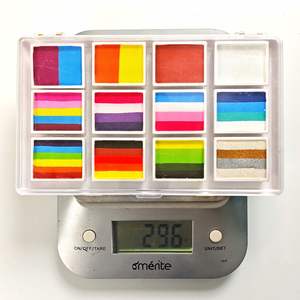 Suministro Directo de Fábrica, Kit de Pintura Facial de Arcoíris de 12 Colores de Alta Calidad para Pintura Corporal Infantil - Product Image 6