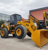 Chargeuse sur pneus CAT950 d'occasion, chargeuse sur pneus Caterpillar d'origine, puissance élevée, productivité élevée et performances fiables
