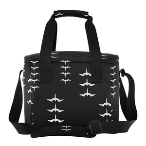 Hawaiian Eco-Friendly Custom Print on Demand Iwa Birds Design Large Capacity Insulated Lunch <b>Box</b> Family <b>Camping</b> Cooler Bag - Product Image 3