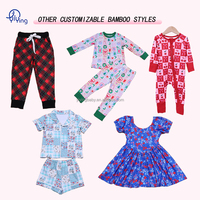 YIYING Combinaison bébé en bambou à manches longues avec fermeture éclair, confortable, imprimé personnalisé, pour nouveau-né, en viscose de bambou, avec pieds intégrés