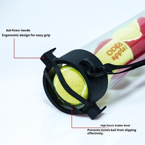 Outil et dispositif de ramassage de balles en matériau <span class=keywords><strong>PC</strong></span>, taille 100x10cm, pour pickleball, tennis, padel - Product Image 2