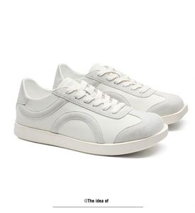 Chaussures décontractées polyvalentes à semelle plate, respirantes, en peluche, à lacets, bout carré, légères, antidérapantes et tendance - Product Image 5