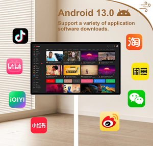 ทีวีพกพาขนาดเล็ก 24 นิ้ว จอสัมผัส LED สีขาว ใช้พลังงานแบตเตอรี่ ระบบ Android แสดงผลไร้สาย รองรับการใช้งานหลากหลายรูปแบบ - Product Image 2