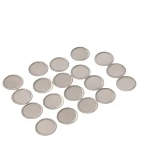 Disco de filtro de malla de acero inoxidable redondo de 20 25 30 45 50 micras