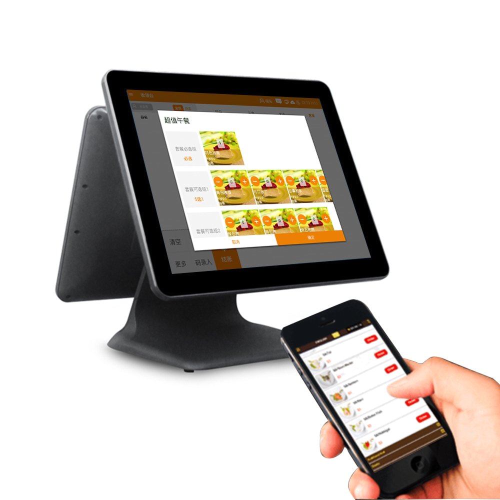Android POS 10,1 13,3 15,6 дюймов клиент Сенсорный экран ПК дисплей монитор
