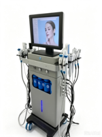 Appareil de dermabrasion multifonctionnel 18 en 1, jet d'oxygène, aqua peel, rajeunissement de la peau du visage, nettoyage en profondeur, équipement de soin de la peau SPA