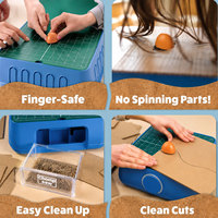 Traceur de découpe en carton certifié CE CPC, conception gratuite, machine à dessiner DIY pour enfants avec motifs d'animaux mignons