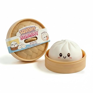 Grand jouet anti-stress en silicone en forme de visage souriant, à presser, à récupération lente, pour soulager le stress lors de fêtes et réunions de famille - Product Image 1