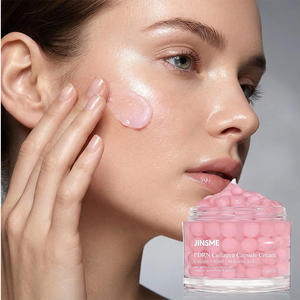 Crema de Cápsulas con Colágeno PDRN y Niacinamida 50ml, Antienvejecimiento, Antiarrugas, Reduce Ojeras, Calma, Repara la Barrera Cutánea, Vegano, OEM - Product Image 2