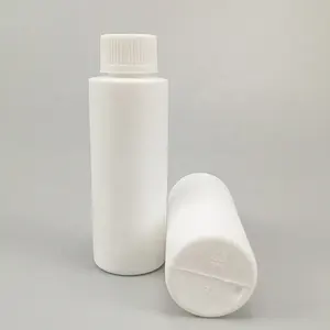 4 oz HDPE 120 מ""ל בקבוקי פלסטיק שמפו ומרכך קוסמטיקה בקבוק פלסטיק עם כובע בטיחות לילדים