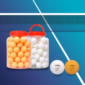 LOKI yüksek kalite 3 yıldız masa tenisi topu spor yarışması için daha dayanıklı özelleştirilebilir logo pingpong topu - Product Image 6