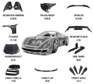 Aileron arrière en fibre de carbone style GTD pour Ford <span class=keywords><strong>Mustang</strong></span> GT Dark Horse S650 2024+ - Product Image 4