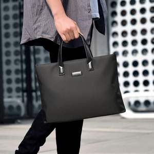 Porte-documents de voyage d'affaires de luxe sac de bureau professionnel <span class=keywords><strong>en</strong></span> nylon étanche avec fermeture à glissière compartiment pour ordinateur portable doublé de polyester - Product Image 6