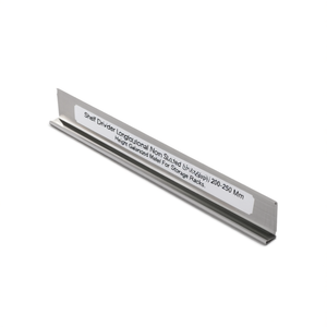 Separador de estanterías Fami, longitudinal, sin ranuras, 200-250 mm de altura, metal galvanizado para estanterías de almacenamiento - Product Image 3