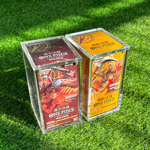 TCG Acrylique One Piece Original Bandai Einteilige Kartenspiel Handel Booster Box Anime Japanische Opcg-01 à 09 Vitrine - Product Image 2
