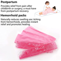 Compresse froide réutilisable en billes de gel pour le périnée, coussinet de compression post-partum personnalisé pour soulager la douleur périnéale