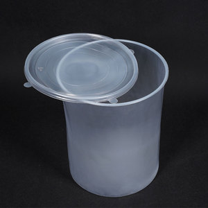 <span class=keywords><strong>Pochette</strong></span> autoportante en PE à fond épais et rond, recyclable, pour seau en fer - Product Image 5