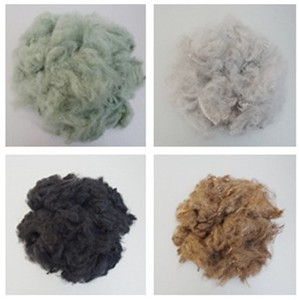 Black <strong>Recycled</strong> <strong>Polyester</strong> FiberPolyester <strong>Fiber</strong> White 1.2dx32mm100% Dope Dyed Black <strong>Polyester</strong> Staple <strong>Fiber</strong> - Product Image 5