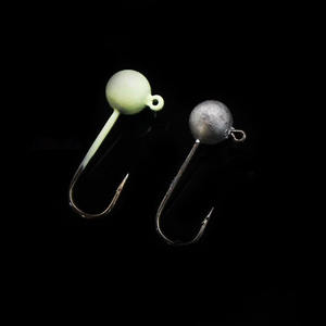 Haute Qualité Professionnel Couleur Primaire Sphérique Plomb Jighead Crochet Doux Appât Barbelé Crochet 1.5g 2g 3g <span class=keywords><strong>Gamakatsu</strong></span> Hameçons De Pêche - Product Image 6