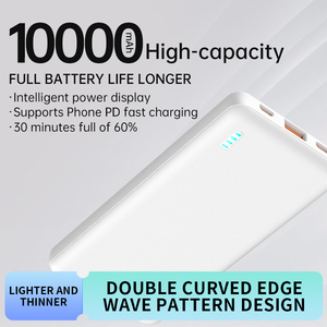 HDL OEM/ODM พาวเวอร์แบงค์พกพา 10000mah รองรับ PD 22.5W ชาร์จเร็ว พร้อมหน้าจอ LED ดีไซน์บางเฉียบ - Product Image 5