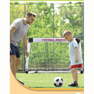 But <span class=keywords><strong>de</strong></span> football portable et pliable avec cadre en acier, poteaux en fibre <span class=keywords><strong>de</strong></span> verre et filet durable pour l'entraînement extérieur des enfants - Product Image 4