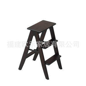 Multi-functional folding ladder <b>stool</b> for home use, multi-tiered climbing <b>stool</b>, step ladder <b>storage</b> rack, kitchen bar <b>stool</b> - Product Image 5