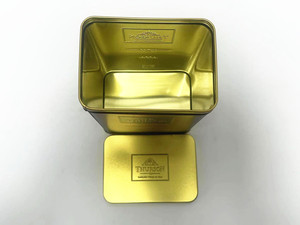 Caja de <span class=keywords><strong>Metal</strong></span> Personalizada con Logotipo, Caja Cuadrada de Hojalata para Dulces, Galletas, Chocolate, Té, Café, con Tapa - Product Image 6