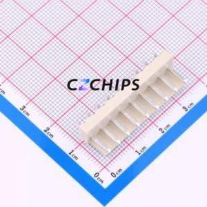 ZX-VH3.96-9PZZ-GW Wire-to-Board Pin Header Through hole Component (THT),P=3.96mm Connector 1x9P 3.96mm Through Hole VH - Product Image 1