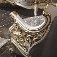 Elegantes Wohnzimmer Luxus Sofa Set Klassisches Golds ofa Luxus Französisch Lands ofa