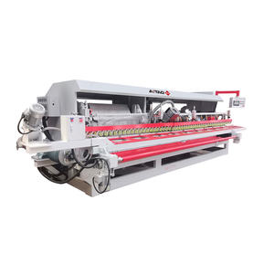 Machine à polir et à meuler le granit AITAO à 14 têtes, machine à chanfreiner les marches, moteur, engrenage, roulement, haute précision - Product Image 1