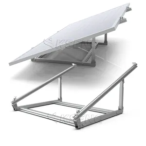 Design moderno balcone staffa montaggio a parete facile solare Kit fotovoltaico sistema di montaggio solare