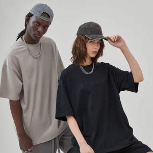 เสื้อยืดแขนสั้นผู้ชาย สีพื้น ผ้าฝ้าย ระบายอากาศดี สวมใส่สบาย ทรงปกติ - Product Image 4