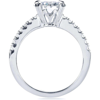 Bague en diamant de laboratoire exquis, beauté éthique, bijoux de luxe durables pour mariage, fiançailles et usage quotidien