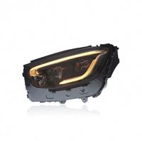 Ensemble de phares LED pour Mercedes-Benz GLC X253 2016-2022 GLC200 GLC260 GLC300 – Nouvelle version haut de gamme avec DRL et clignotants LED (paire)