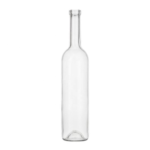 Стеклянная бутылка для спирта Europe 750 мл, верхняя панель - Product Image 1