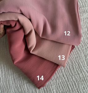 Pantaletas de Satén con Textura Arrugada y Brillante, Sarees de Seda Satén Lisos, Chales de Seda Lisos, Tudung Hijab para Mujer - Product Image 4