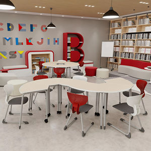 छात्र डेस्क और कुर्सी उच्च विद्यालय अमेरिकी शैली स्कूल डेस्क और चेयर स्टील डेस्क कुर्सी फोल्डिंग स्कूल डेस्क - Product Image 1