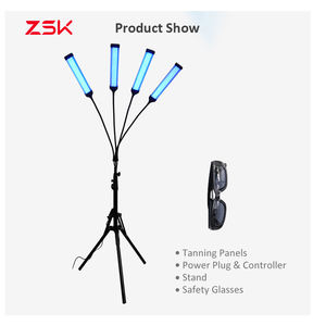 ZSK <span class=keywords><strong>Solarium</strong></span> <span class=keywords><strong>professionnel</strong></span> moderne double couchant, machine de bronzage <span class=keywords><strong>UV</strong></span>, lit de bronzage sans soleil pour la beauté - Product Image 4