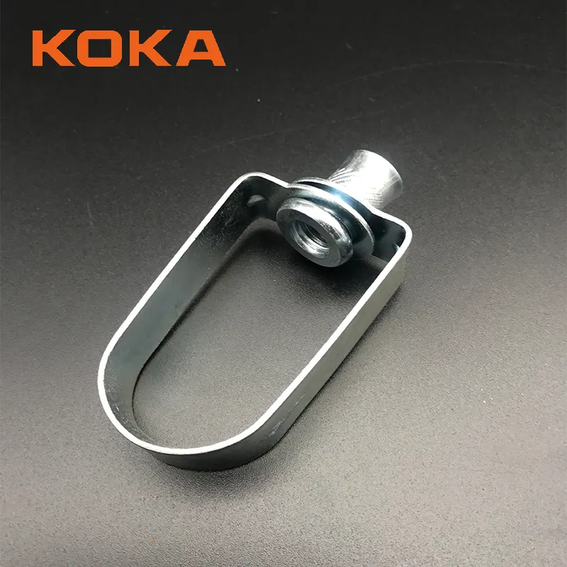 Precio de fábrica Anillos giratorios Colgador de bucle Abrazadera de suspensión de tubo de bucle de acero inoxidable