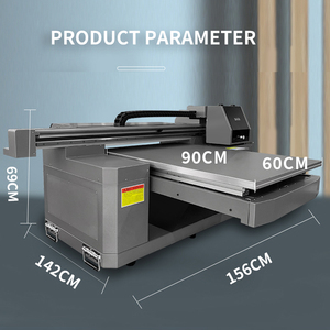 Mới đến A1 i1600 6090 UV phẳng máy in UV dtf máy in nhãn dán với véc ni cho bút gốm thủy tinh kim loại chai - Product Image 2