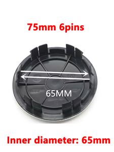 <span class=keywords><strong>Cache</strong></span>-moyeux de roue de voiture 75 mm à 6 broches avec emblème, accessoires pour <span class=keywords><strong>Mercedes</strong></span>-Benz <span class=keywords><strong>AMG</strong></span> Classes C, E, S, GLE, CLC, W204, W203, W205, W124, W221 - Product Image 4