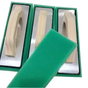 Tronco flutuador para parede de 5*12*3/4 polegadas, 4*12 polegadas, esponja verde para grupo