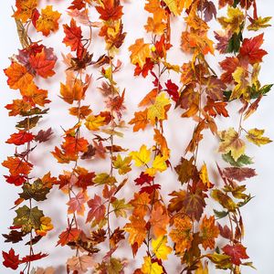 Artificial Maple Vine Plant Rattan <b>Wall</b> Hanging For Christmas Wedding Home <b>Decoration</b> Props Wholesale - Product Image 1