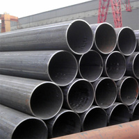 Tubería de Acero al Carbono de Bajo Costo Directo de Fábrica, Estándar ASTM, Laminada en Caliente, Soldada, Sin Costuras, Redonda, para Construcción