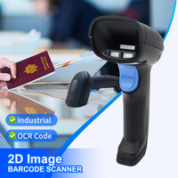 Escáner de Código de Barras con Cable GTCODESTAR GT-1800F 2D, Lector de Código de Barras Portátil USB 1D, Escáner de Código QR para Escaneo Industrial de Códigos QR