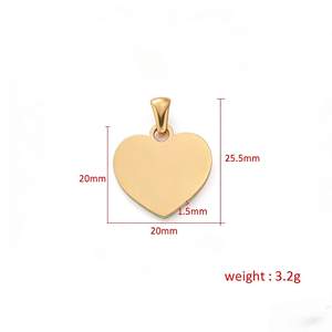 <span class=keywords><strong>Targhetta</strong></span> Personalizzata a Forma di Cuore in Acciaio Inossidabile Elettroplaccato <span class=keywords><strong>per</strong></span> Cani con Codice QR Anti-Smarrimento |   Dispositivo Anti-Smarrimento - Product Image 2