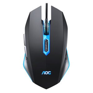 Aoc Gm130 Wired Usb Mouse Optical 6 Buttons Right Hand Ergonomic With Rgb Backlight For <b>Office</b> Gaming Laptop Desktop <b>Computer</b> - Product Image 2