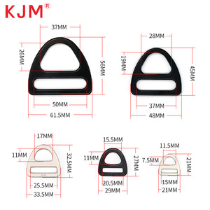 Hebilla de Anillo en D Triangular de Metal para <span class=keywords><strong>Collar</strong></span> de Perro, Precio de Fábrica Económico - Product Image 2