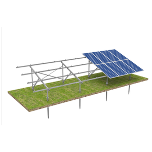 พื้นดินสกรูมูลนิธิ20kw อลูมิเนียมแผงเซลล์แสงอาทิตย์ติดตั้งระบบโครงสร้างที่มีสกรูฐาน25kw 30kw 50kw - Product Image 2